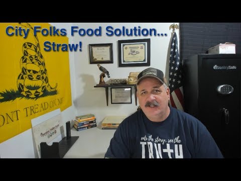 City Folks Food Solution... Straw!