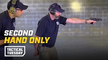 How To Shoot a Gun With Your Non-Dominant Hand Only (Tactical Tuesday)