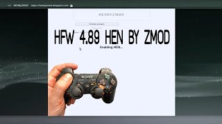 PS3 INSTALL HFW 4.89 HEN ZMOD