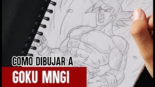 Como Dibujar a Goku Migatte no Gokui Paso a Paso // How to draw Goku MNG  //DRAGON BALL SUPER// Billy - YouTube