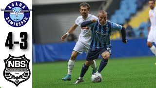 Adana Demirspor - Nazilli Belediyespor 4-3 Maç Özeti̇ I Türkiye Kupası
