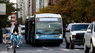 MTA NYC Bus M23 Select Bus Service bus at 1st Ave & 23rd St