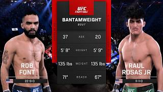 EA Sports UFC 5 | Rob Font vs Raul Rosas JR UFC 326 Bantamweight Fight