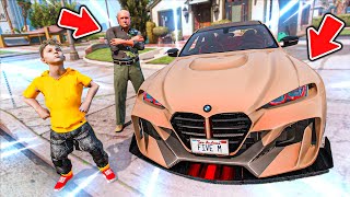 GTA V 84 ( الولد المشاغب ) جابله هدية نجاح سيارة مطعمه بالذهب