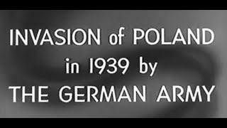Invasion Of Poland In 1939 By German Army - War Documentary