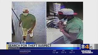 Westfield police look for theft suspect