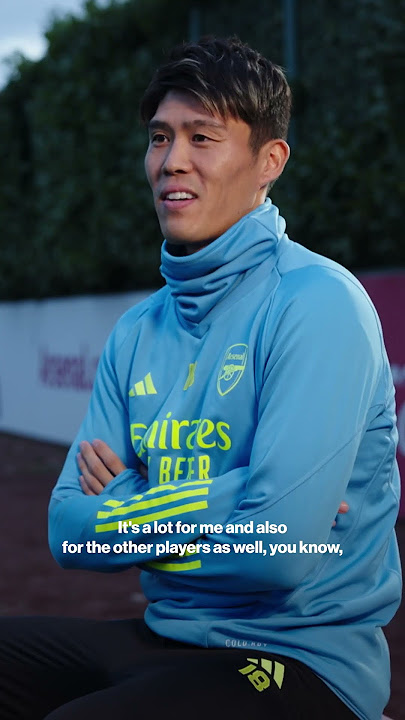 Tomiyasu on being connected with supporters | Full interview on Arsenal.com