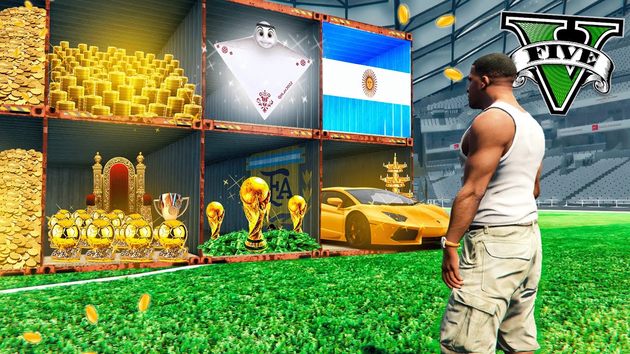 ABRIENDO CONTAINERS MILLONARIOS del MUNDIAL en GTA 5!