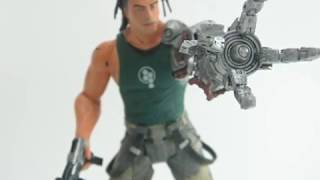 Neca Bionic Commando Nathan "rad" Spencer Action figure Pictures review