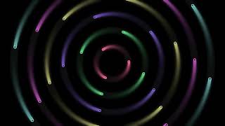 Circle Particles Background | 5 min Loop Background | Free Stock Footage