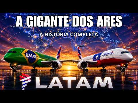 História da maior empresa de aviação da America Latina a gigante dos ares LATAM