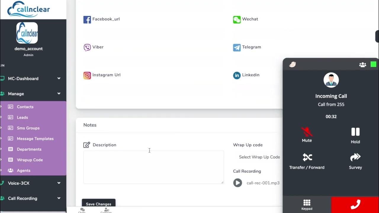 Call Popups, Wrapup Codes & Reports YouTube
