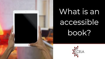 What is an accessible book?