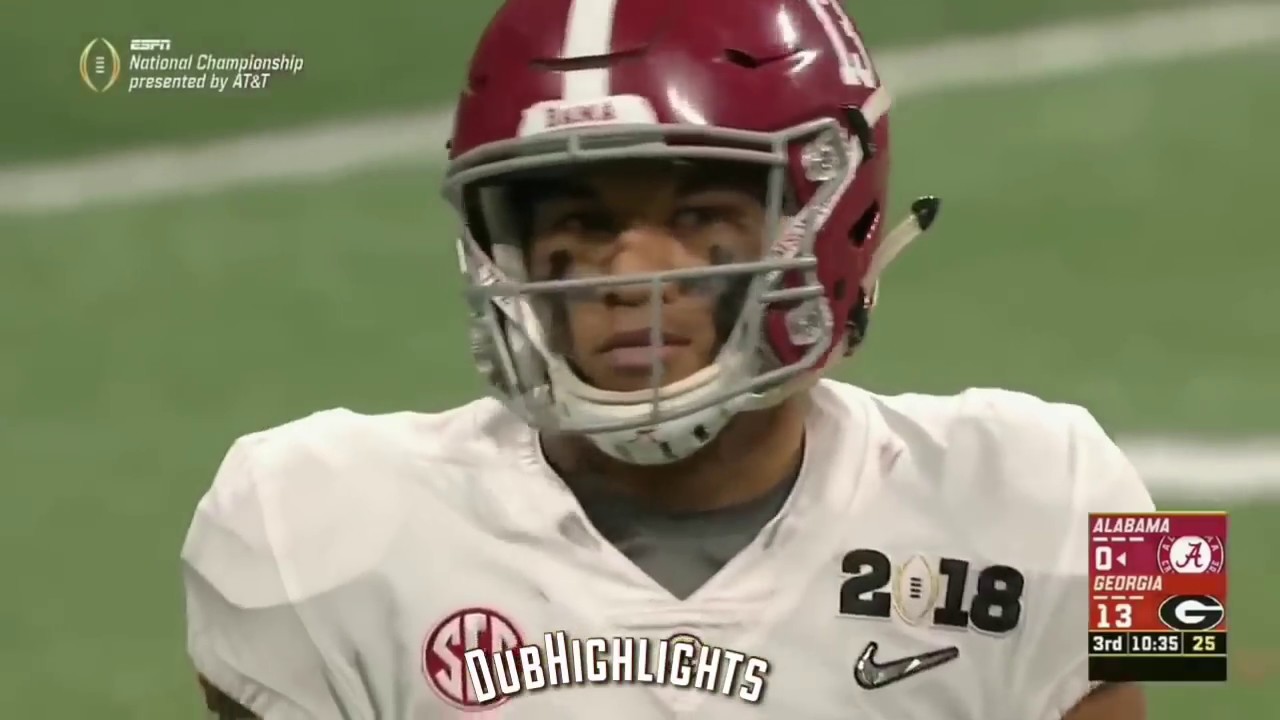 ALL Tua Tagovailoa PLAYS From 2018 National CHAMPIONSHIP vs. Georgia 