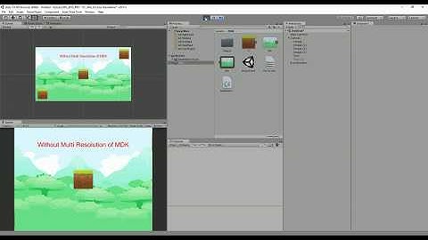 Mobile Development Kit for Unity. Multi Resolution Part.