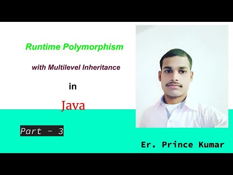 Runtime polymorphism with multi-level inheritance in Java