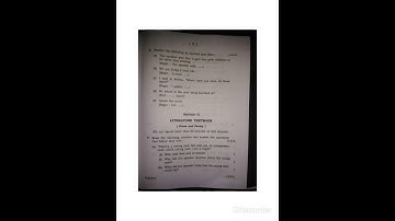 ENGLISH QUESTION PAPER MBOSE 2023