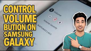 NO VOLUME BUTTON - How to Adjust Volume on Samsung Galaxy Without Buttons Tutorial