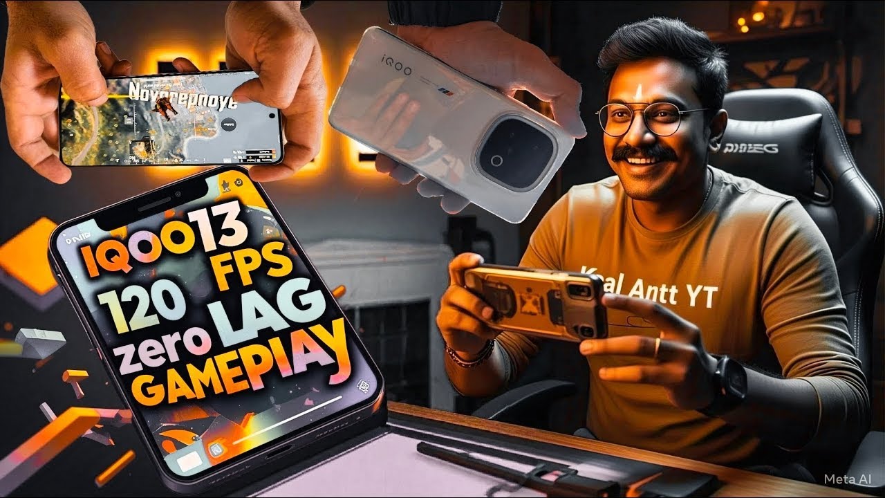 IQOO 13 INDIA FASTEST PHONE | 120 + 147 FPS TEST WITH METER 😲🔥#iqoo13 # ...
