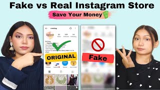 Fake Instagram Stores | Big Money SCAM , Fraud vs Real online shops || Raina and Renuka