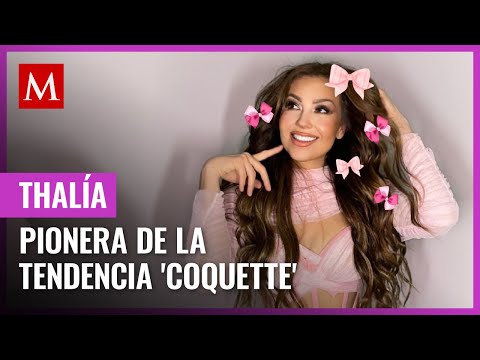 Thalía presume que
