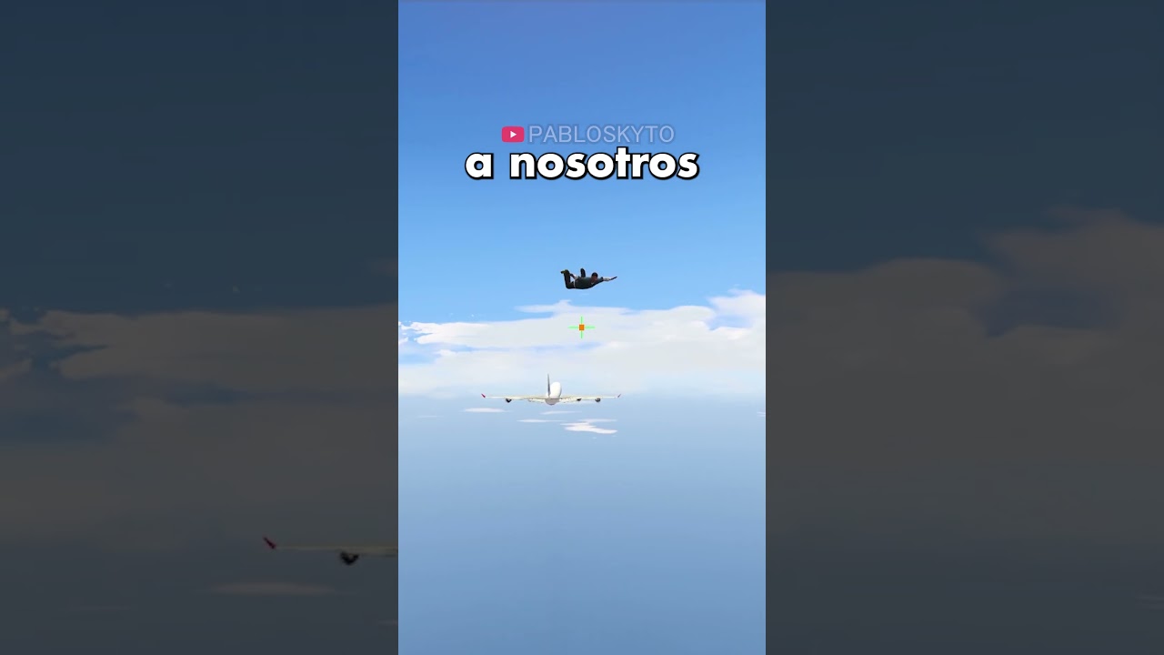 ¿A DONDE VAN LOS AVIONES en GTA 5? #gta5online #gta5stunts