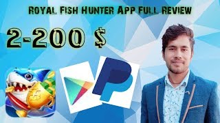 Royal Fish Hunter app full review || Free Google play gift card & PayPal cash screenshot 2
