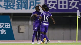 まさに狙い通り？！ハイネルの美しい軌道を描いた”直接CK弾”で広島が同点に追いつく【第16節のピックアップゴール】