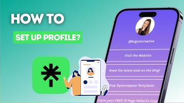 How to set up profile title and bio on Linktree?