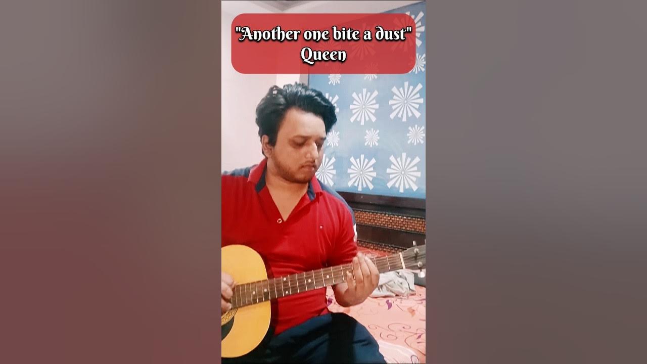 Day 52 of iconic riff | Another one bite a dust by queen | acoustic guitar🎸 #shorts Day 52 of iconic riff | Another one bite a dust by queen | acoustic guitar🎸 #shorts