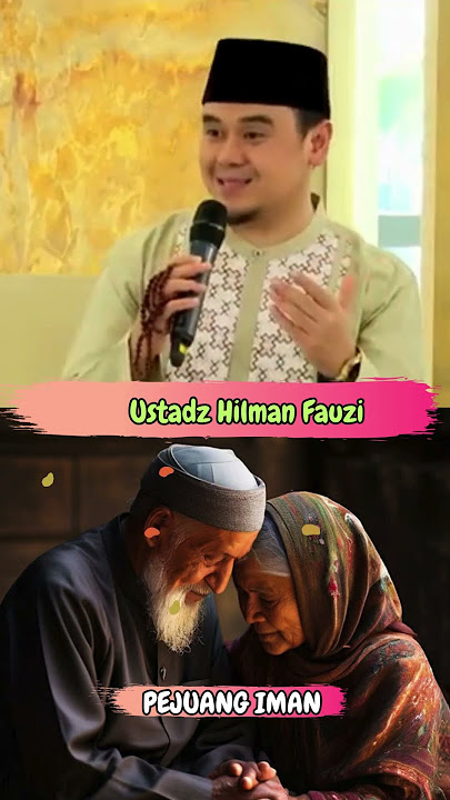 ceramah singkat ustadz Hilman Fauzi ; Jangan putus asa dengan Rahmat Allah