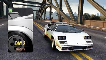 Lamborghini Countach LP5000 Quattrovalvole DAY 2 NFS No Limits Proving Grounds Gameplay Walkthrough