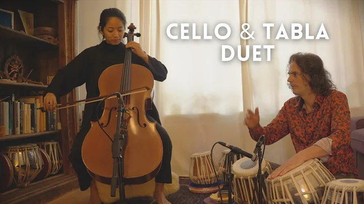 Ambient Cello and Tabla Live Performance by Heiko ...