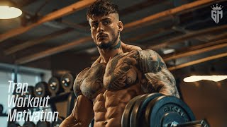 BEST WORKOUT MUSIC MIX 2024 💪 AGGRESSIVE TRAP & BASS 💪 GYM MOTIVATION MUSIC 2024 #76