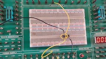 Experiment - 3 - NAND gate as universal gate
