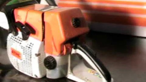 The chainsaw guy shop talk Stihl 064 Chainsaw 2 10.AVI