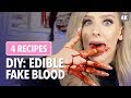 DIY Edible fake blood: 4 recipes
