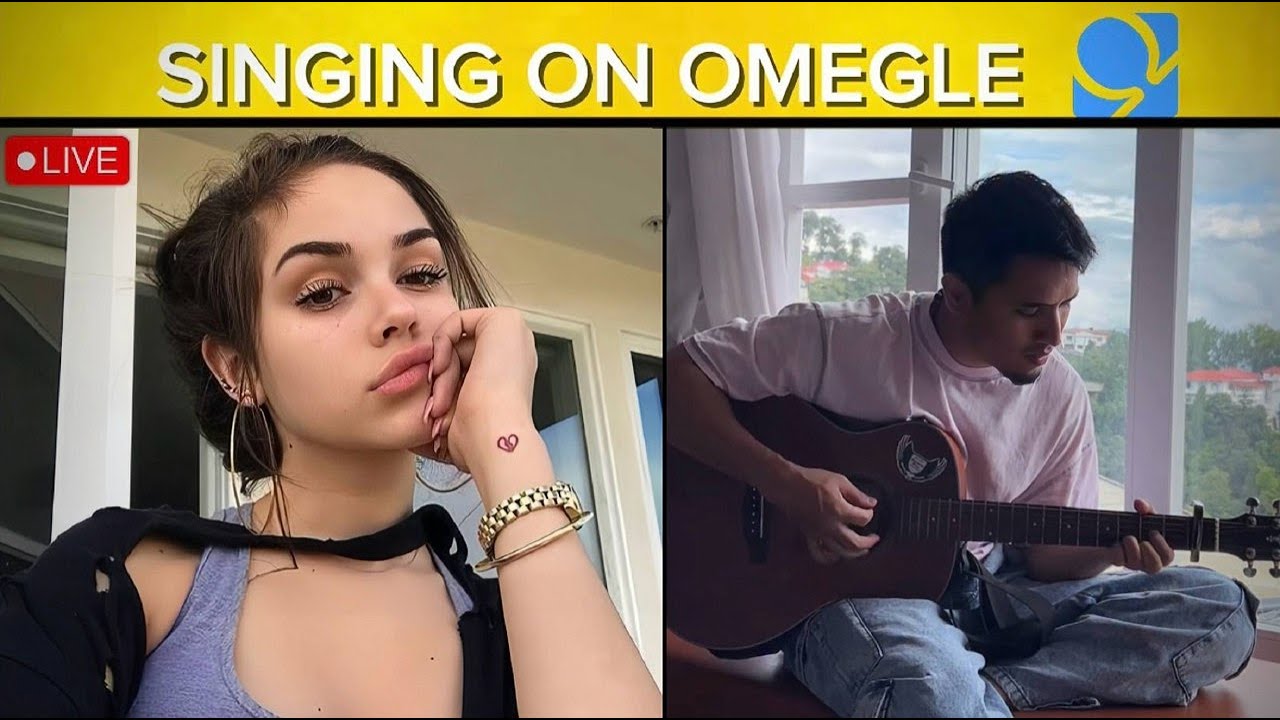 Day 218 | Strangers Got Emotional Hearing My Voice 😭 | Omegle Romantic Singing LIVE