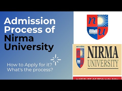 Admission Process of Nirma University (B. Tech.) How to apply?