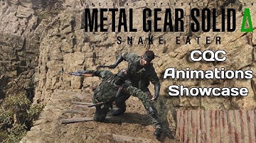 Metal Gear Sold Delta: Snake Eater CQC Animations Showcase