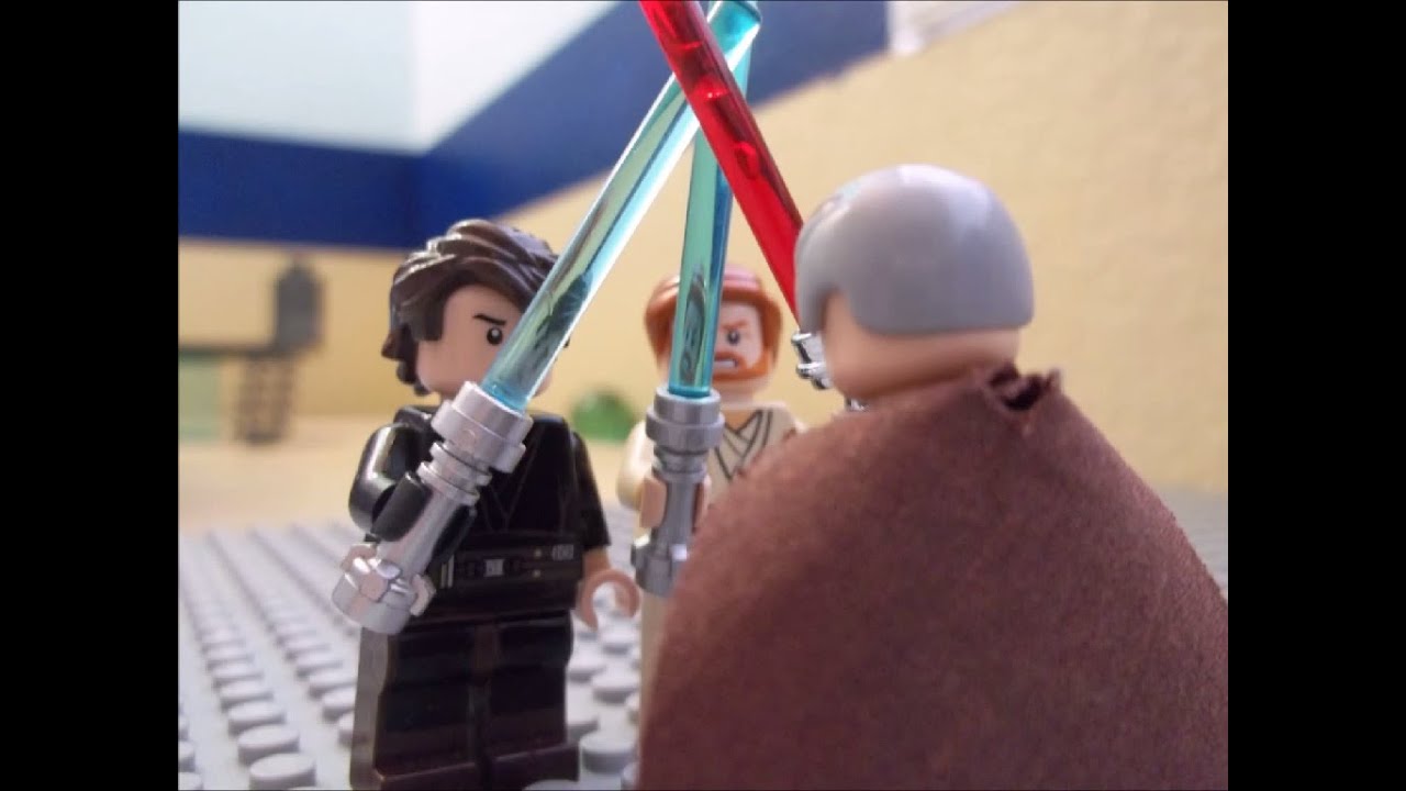 Lego Anakin & Obi-Wan vs Count Dooku