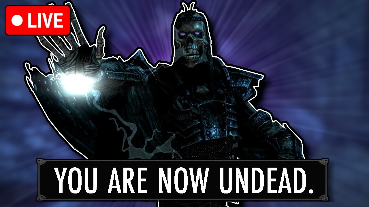 🔴 SKYRIM BUT I BECOME UNDEAD | UNDEATH MOD🔴 - YouTube