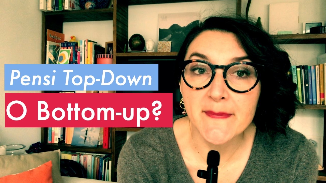 Pensi Top-Down o Bottom-Up?