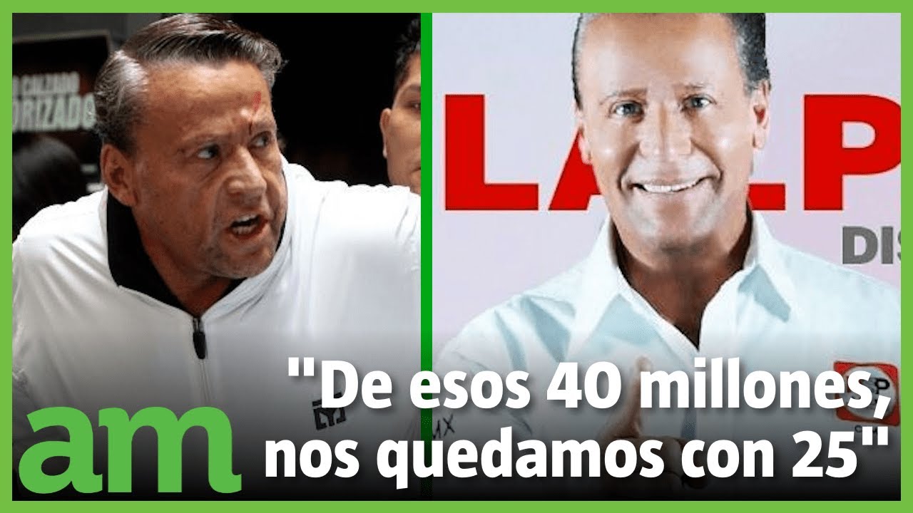 Alfredo Adame Filtran audio con supuesto plan para robar dinero de