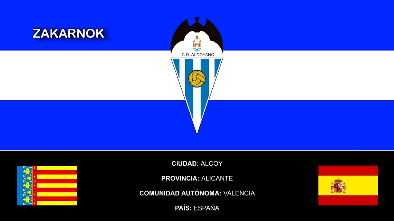 Himno del CD Alcoyano (Versión moderna del 2004)