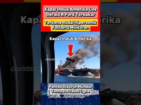 Ketegangan Memanas: Iran Klaim Serangan ke Kapal Induk AS