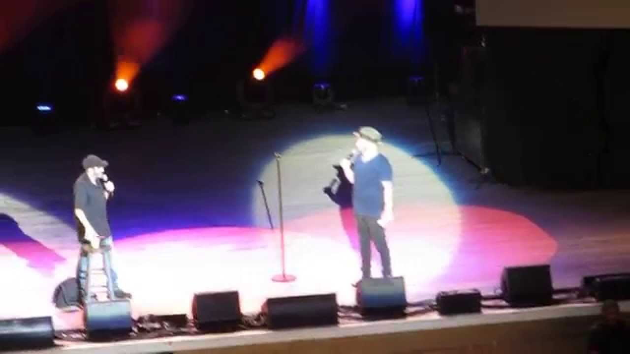 Dave Attell and Jeff Ross Duo Jones beach August 22nd 2014