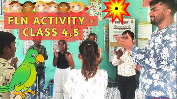 FLN Activity / एफएलएन गतिविधि कक्षा 4/5 FLN कार्यक्रम / Interesting Activity Class 4/5 #video #viral