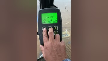 JCB- Service Action Warning Lamp Reset Procedure for JS200-220 excavator