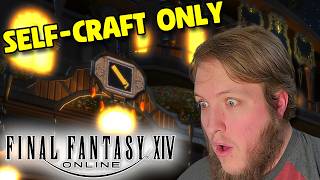FFXIV BUT I ONLY USE WHAT I CRAFT! | FINALLY MAKING MY FIRST BOW!